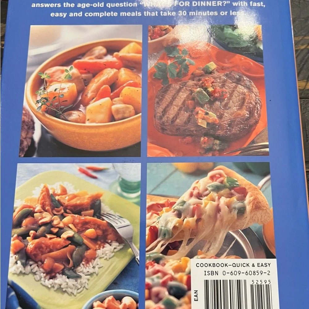 VTG 30 Minute Meals By Pillsbury 230 Simple Recipes EUC Collectable 1st Edition‎